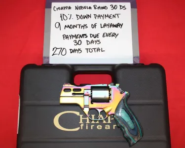 Chiappa Nebula Rhino 30DS 357MAG 3" Barrel, LAYAWAY AVAILABLE!
