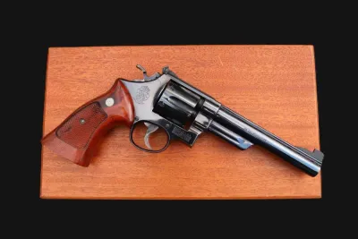 Smith & Wesson Model 25 No Dash .45 ACP 6.5" w/Presentation Case & Papers