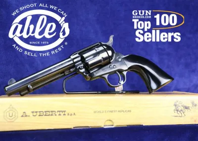 Uberti 1873 Cattleman Jesse James, U356725, 357 Mag, Bison Horn Grip, NIB