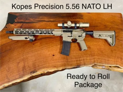 Kopes Precision 5.56 NATO Rifle LH Ready to Roll Package Lefty