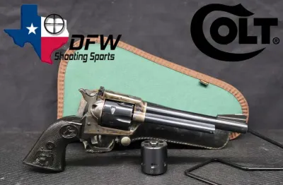 COLT NEW FRONTIER SAA .22LR W/ .22MAG CYLINDER MFG: 1976 PENNY! Current Bid $305.00 4d 18h | 6 Bids