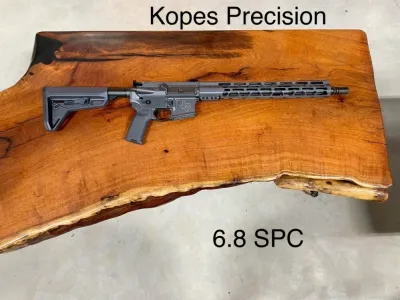 Kopes Precision 6.8 SPC II Rifle, Sniper Grey