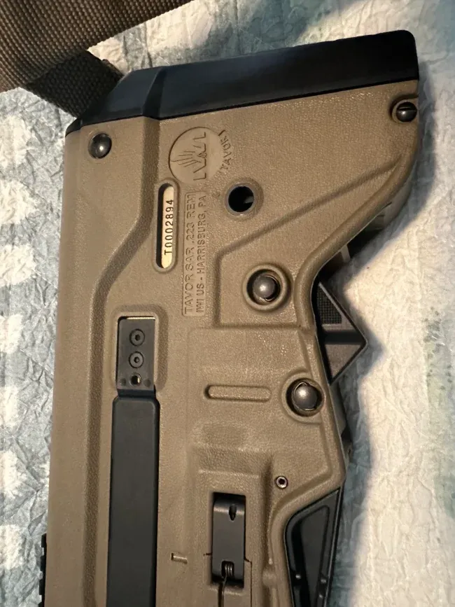 WTS Tavor SAR 21 9mm (Grapevine Tx)