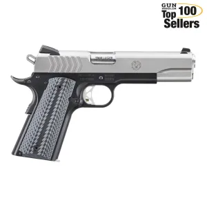 RUGER SR1911 Full Size 9mm Luger 5in Stainless Steel 1+9rd Pistol (6794)