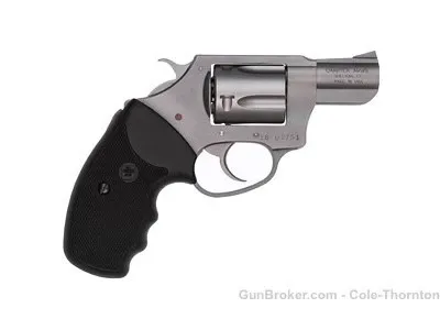CHARTER ARMS UNDERCOVER SMALL .38 SPL REVOLVER, STAINLESS - 73820
