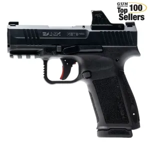 CANIK METE MC9L 9mm 3.18in 17rd Blk Pistol w/ MeCANiK MO1 Red Dot HG7882V-N