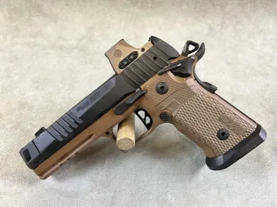 Sig Sauer 211F Coyote GTO 9MM 4.4" BBL W/RomeoX Pro Optic "NEW"