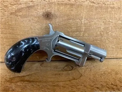 North American Arms Sidewinder Mini Revolver .22WMR 1.5" BLK Pearl Grip NIB