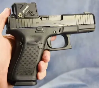 Discontinued Glock 19 COA 4" barrel 9mm with Aimpoint COA Red-Dot Current Bid $516.00