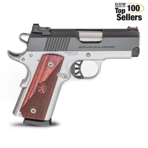 SPRINGFIELD ARMORY 1911 Ronin EMP 9mm Luger 3in 9rd Blued/Satin Pistol