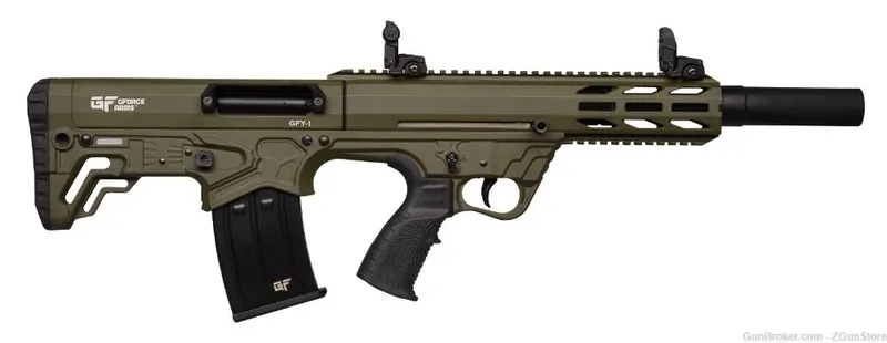 GFORCE ARMS GFY1 12GA 18.5" 5+1 OD GREEN