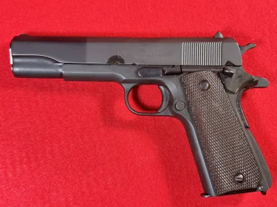 1943 Union Switch & Signal US&S M1911A1 1911 US Army 45 ACP Pistol WWII