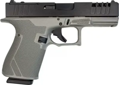 GLFA 19 STRIKER 9MM 4in. 15 SHOT - BLACK SLIDE BULL SHARK FRAME