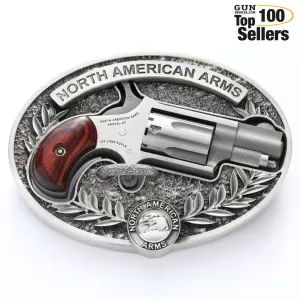 NAA 22 Long Rifle Mini-Revolver with Oval Ornate Belt Buckle (NAA-22LR-BBO)