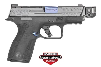 Shield X Performance Center Compensator - 9mm - 4.1" Barrel - Blue Accents