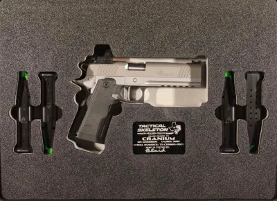 Tactical Skeleton Cranium Custom Pistol Government 5"