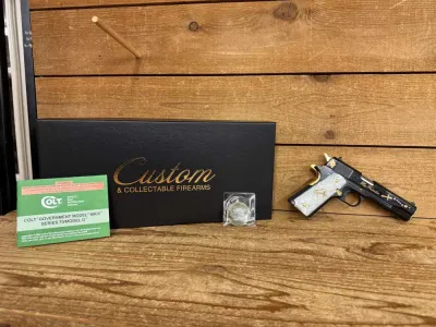 CNC Colt La Familia .38 Super Custom Semi-Auto Pistol 198715674378