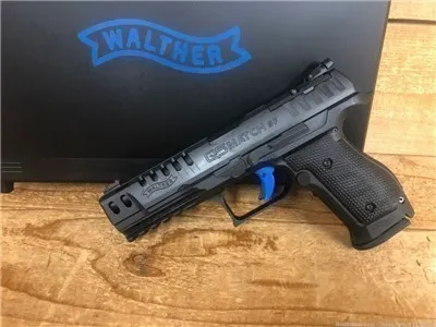 Walther PPQ Q5 Match SF Optic Ready 9mm Pistol M2 Steel Frame 15RD