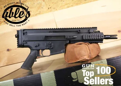 FN Herstal SCAR 15P Pistol 38-101242, 300 Blackout, 7.5", Black, 30 Rd, NIB