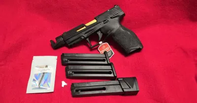 Taurus TX22 Gen 2 TORO Gold PVD Barrel TALO Edition with V3 FRT