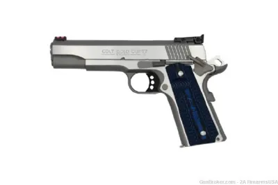 Colt Gold Cup Lite -9mm - 5" National Match Barrel -9+1 - Fiber Optic Sight