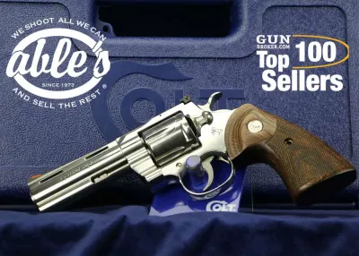 Colt Python Revolver PYTHON-SP4WTS, 357 Mag, 4.25", Stainless, 6 Rd, NIB