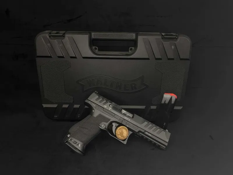 New! Penny Bid! Walther PDP 9MM 5" Barrel 15rnd 2 Magazines 2844222