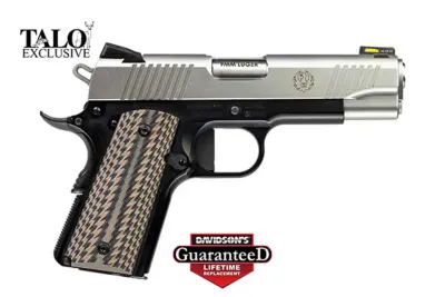 SR1911 - 9mm - 4.25" Barrel - 7+1 - Night Sights - G10 Desert Brown Grips
