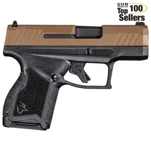 TAURUS GX4 9mm 3.06in 11rd Troy/Coyote Semi-Automatic Pistol (1-GX4M93E)