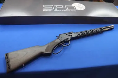 Henry SPD HUSH Rifle 45 COLT Carbon Fiber Stainless Threaded 16" MLOK 45LC