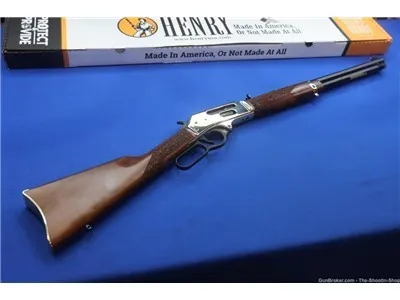 Henry Brass Frame Model 35 Remington Rifle 20" H024-35 NEW Lever Gun 35REM