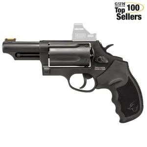 TAURUS Judge .45 Colt/.410 Ga BK 3 5rd TORO Optic Ready Revolver 2-4410P31T