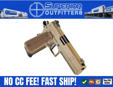 Nighthawk Custom Single Stack Sand Hawk 9mm 5" Compensated