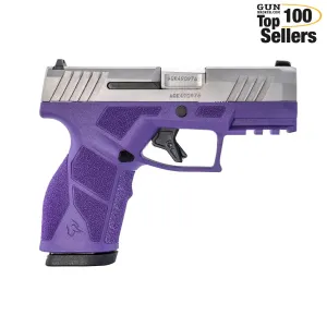 TAURUS GX2 9mm 3.38in 2x13rd Dark Purple/Stainless Pistol (1-GX2939DP)