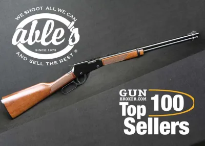 Henry Magnum Lever Action Rifle, 22 WMR, 18.25", Wood Stock, Blued