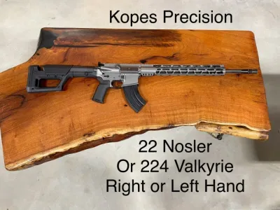 Kopes Precision 22 Nosler or 224 Valkyrie Left Handed or RH