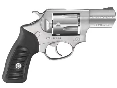 Ruger 5737 Sp101 SA/DA 38 Special 2.25'' 5 Black Rubber Stainless NEW