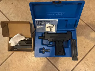 UZI .45 ACP Pistol With 9 MM Conversion