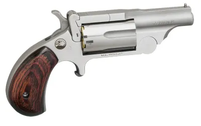 North American Arms 22MR Ranger II 5 Rounds 1.63 BBL Rosewood Birdshead New