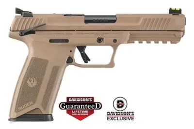 5.7 - 4.94" Barrel - 5.7x28 - 20+1 -Fiber Optic Sight -Davidson's Exclusive