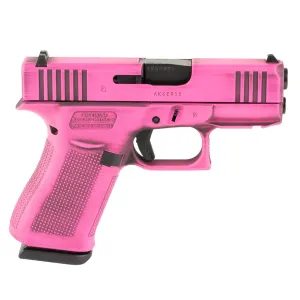 GLOCK 43X M.O.S 9mm 3.41in 10rd Bubble Gum Semi-Automatic Pistol