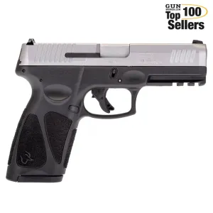 TAURUS G3 9mm 4in 2x 17rd Mags Matte Stainless/Black Pistol (1-G3B949)