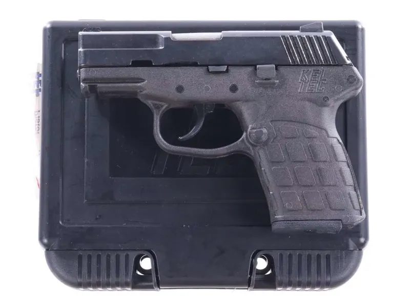 KelTec PF-9 9mm Luger Semi-Auto Pistol 3" Black 7rd w/Case PF9BBLK
