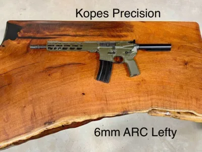 Kopes Precision 6 mm ARC Pistol Lefty Left Hand