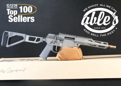 Q Mini Fix Bolt Action Pistol MINIFIX-300BLK-8IN-PISTOL, 300 AAC Blackout