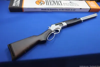Henry BIG BOY ALL WEATHER Rifle 45-70 GOV Lever Action Hard Chrome Hardwood