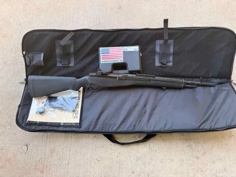 Springfield Armory M1A Scout Squad – Black – 18" for sale in Killeen Texas