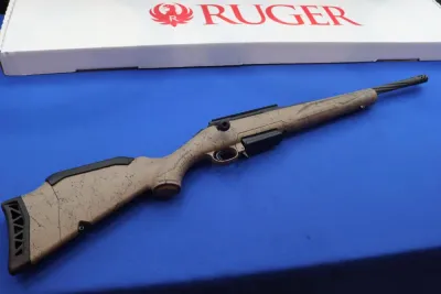 Ruger AMERICAN RANCH GEN2 Rifle 243 WIN 16" Threaded Fluted 46997