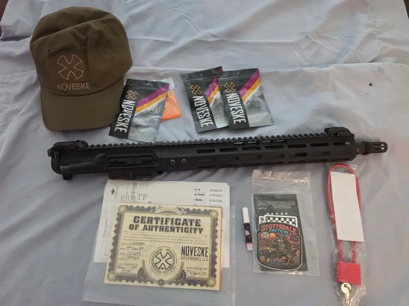 Noveske N4 gen 4 upper 14.5 p/w with noveske pigpen muzzle device