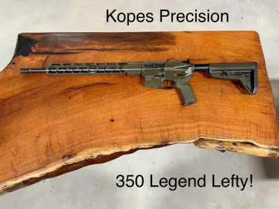 Kopes Precision 350 Legend AR Rifle, Left Hand